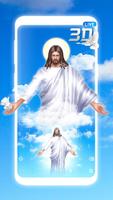 Hidup 3D Yesus Kristus Keyboard poster