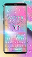 Rain Drops Live 3D Keyboard poster