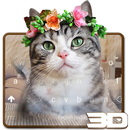 3D 애니메이션 귀여운 고양이 키보드 APK
