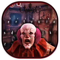 Red Horror Joker Keyboard