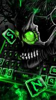 Zombie Skull Keyboard capture d'écran 2