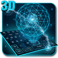 3D Next Tech 2 Keyboard Theme