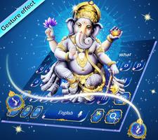 Live 🙏Shree Ganesha🙏 Keyboard Theme capture d'écran 2