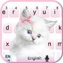 Cute Pink Kitty cat Keyboard APK