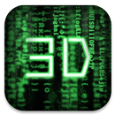 3D vert Néon Technologie Clavier APK