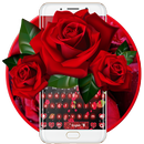 Luxury Red Rose Keyboard APK