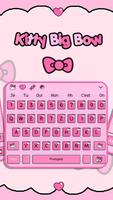 برنامه‌نما Animated Kitty Big Bow keyboard عکس از صفحه