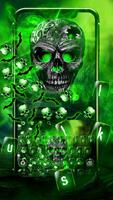 Clavier de gravité 3D Zombie Skull magique Affiche