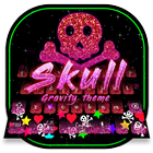 3D Skull Gravity Đàn organ điện tử biểu tượng