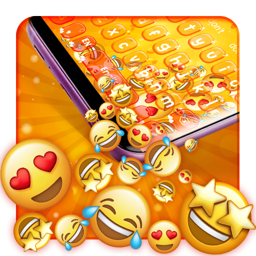 Emoji Schwerkraft-Tastatur-Thema