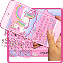 Unicorn Rainbow 3D Keyboard Theme APK