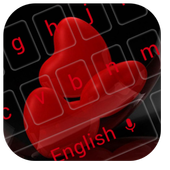 Red Love Heart Keyboard icon