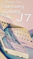 Teclado para Samsung J7 Cartaz