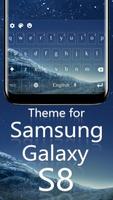Klawiatura Samsung Galaxy S8 plakat