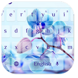 Orchid Floral Keyboard Theme आइकन