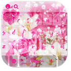 Heart Pink Rose Keyboard ไอคอน