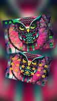 Owl Dream Catcher Keyboard Theme Affiche