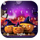 ikon Halloween Spooky Pumpkin Keyboard Theme