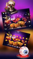 Halloween Spooky Pumpkin Keyboard Theme تصوير الشاشة 3