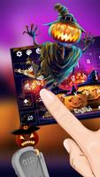 Halloween Spooky Pumpkin Keyboard Theme スクリーンショット 1