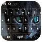 Cheshire Dark Kitty Devil Keyboard Theme ikon