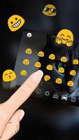 Cheshire Dark Kitty Devil Keyboard Theme 截图 2