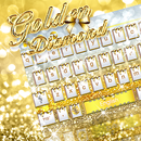 D'or Diamant Clavier Thème APK