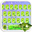 Green Diamond Keyboard Theme APK