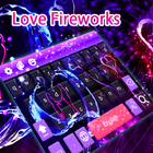 Purple Love  Keyboard Theme icône