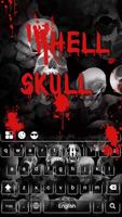 Hell Skull Keyboard Theme poster
