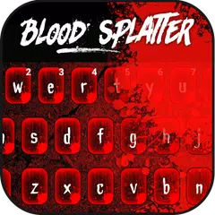 Scary Blood Splatter Teclado
