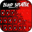 Scary Blood Splatter Clavier icône