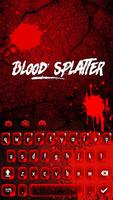 Scary Blood Splatter Clavier capture d'écran 1