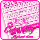 Niedlich Kitty Tastatur Thema APK