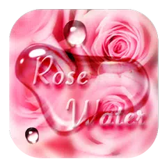 Pink Rose Flower Drops Theme APK download