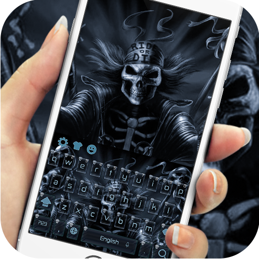 Dark Grim Reaper keyboard
