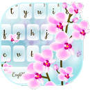 Orchid Flower Keyboard Theme APK