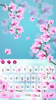 Orchid Flower Keyboard Theme syot layar 3