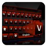 Rote Tastatur Zeichen