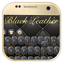 Black Leather Noble Keyboard APK