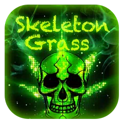 Baixar Skull Grass Keyboard Theme XAPK