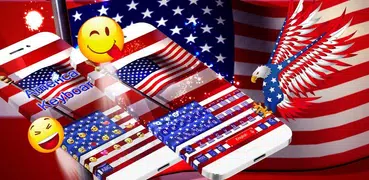 American Flag Emoji Keyboard