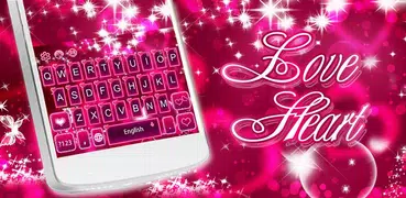 Pink Romantic Rose Keyboard