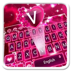 Baixar Amor coração Tema de teclado APK