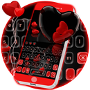 Scarlet Hearts Keypad Theme aplikacja