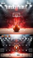 Clavier de basketball Affiche