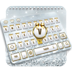 Silver And Gold Keyboard
