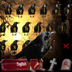 download Hell graves crow keyboard tema APK