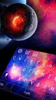 Cầu vồng lấp lánh Galaxy Planet Keyboard bài đăng