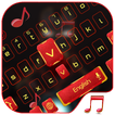 Red Robot Music keyboard Theme